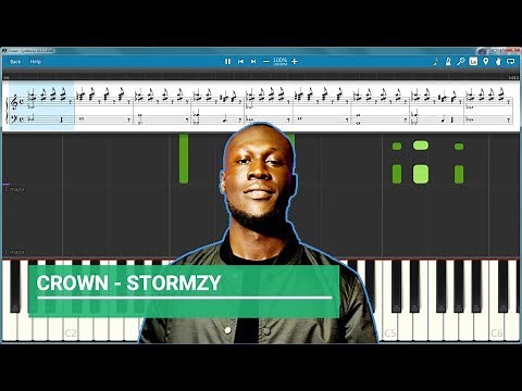Crown by Stormzy - Piano (Tutorial)