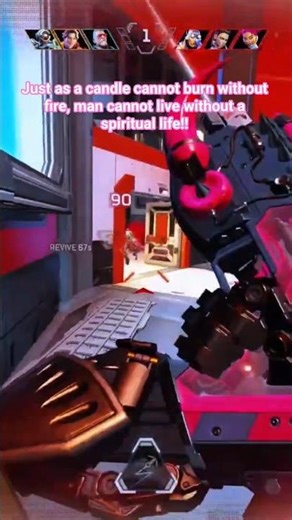 Apex Legends - 1min Just Chilled Alternator 1 Clipping Enemies!!🤭🤗