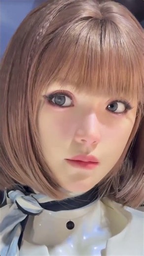 Bionic woman. Just a tiny glimpse of the Shanghai WAIC #waic #robotics #bionic #technews #robot