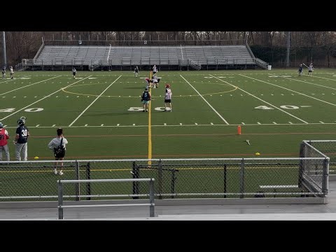 Springbrook JV lacrosse vs Blair 3/11/26 1st video Score SB 3 Blair 2