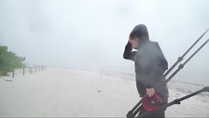 Brave reporters face harsh conditions as they rush toward the eye of Hurricane Irma to report live on the deadly storm as it makes landfall in Florida on Sep. 10. | Washington Post