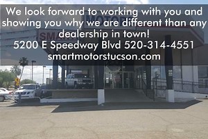 Come in and let us show you what makes us different than any dealership in town! 5200 E Speedway 520-314-4551 smartmotorstucson.com | Smart Motors Tucson