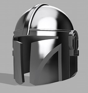 Unique Mandalorian Helmet 3D STL File - Etsy