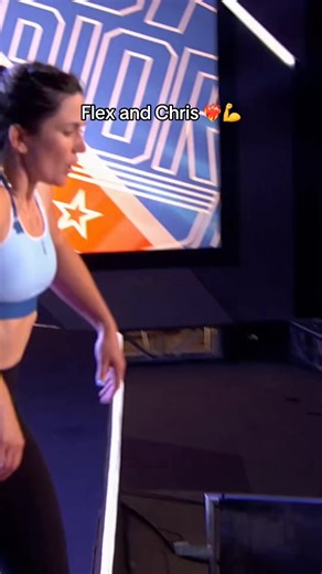 Love is in the air on #AmericanNinjaWarrior ❤️👏 #ANW #NinjaWarrior @Flex Labreck | James R. Hoover