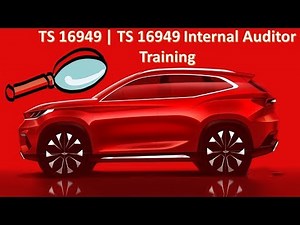 TS 16949 Internal Auditor Training | IATF Training | IATF 16949 | IATF 16949 for dummies |ts quality