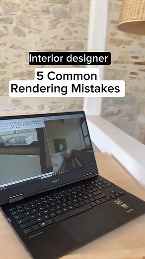 Kate Vera | AI & Enscape for Interior Designer on Instagram: "Comment “TUTO” and get access to 3 FREE EXCLUSIVE Enscape lessons and master key skills in just 30 minutes THIS WEEK! (FR & ENG subtitles available) Avoid these common mistakes in rendering! Discover 5 issues that might be hindering your designs and find easy ways to solve them: ❌ Mistake 1: Poor Lighting Choices - Problem: Overly bright or dull lighting can flatten your design. - Solution: Opt for soft, natural lighting. Adjust inten