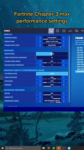 Optimize Fortnite Chapter 3 Performance: Best In-Game FPS Settings