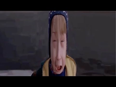 Kevin Screaming (Content Aware Scale)