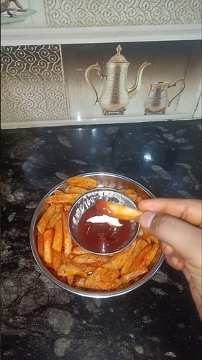 French fries recipe ASMR #shorts