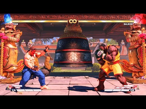 Mask Dan vs Balrog (Hardest) - Street Fighter 5.| Epic Battle