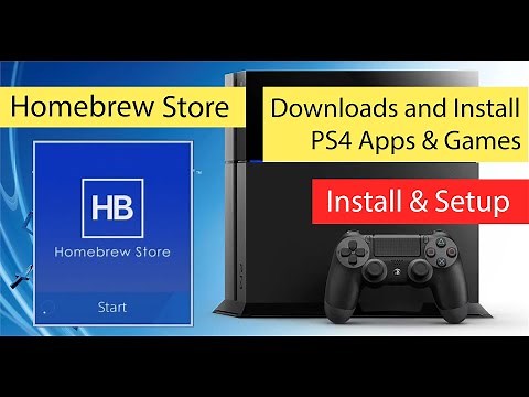 Install & Setup Homebrew Store on PS4 (6.72 - 7.55)
