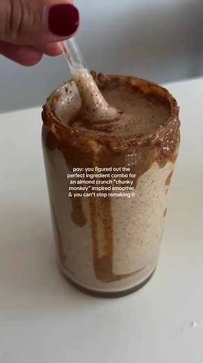 Chunky Monkey Inspired Healthy Smoothie Recipe