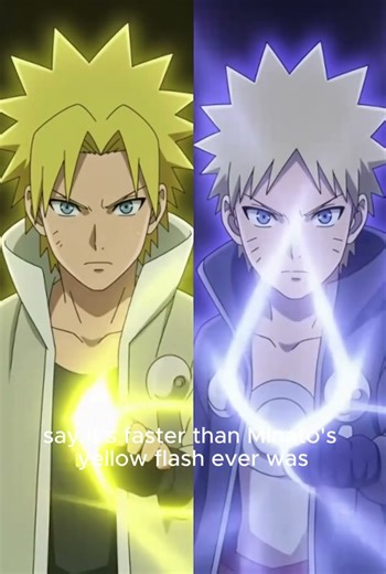 Boruto's Flying Raijin is NOW Faster Than Minato's?! ⚡#anime #boruto #youtubeshorts