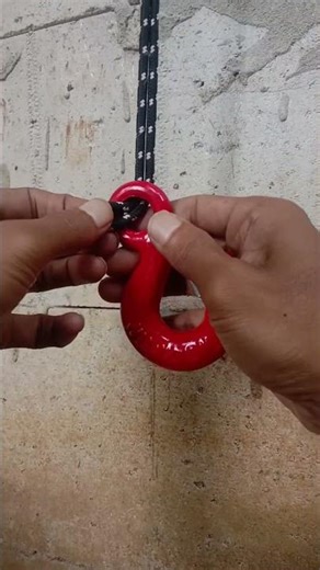 Tutorial on methods for safely and firmly tying the hanging hook rings ✅