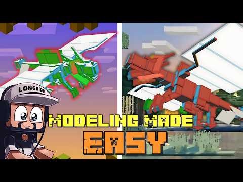 Making a Lucky Block Dragon Boss in Blockbench (Part 1: Modeling)