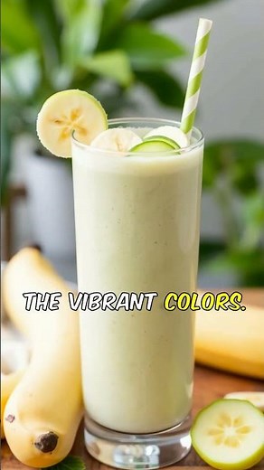 Cucumber And Banana Smoothie Recipe: The Perfect Combo For You #facts #healthjourney #fruit