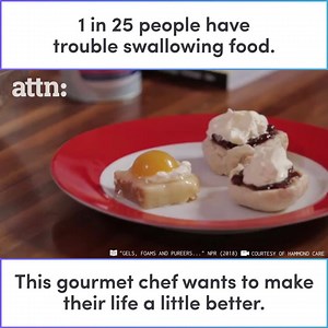 This gourmet chef is turning food into foam so that everyone can enjoy 5-star meals! 👨‍🍳 | We Need This