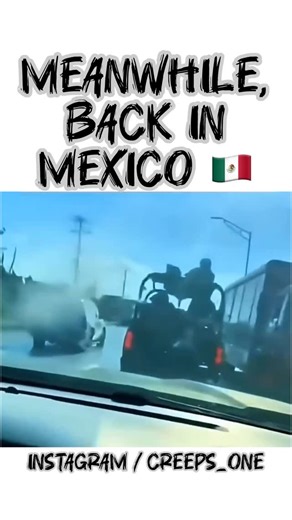 Creeps one | Mexican army neutralizes a truck with improvised armor belonging to the car-tel in an area of Veracruz, Mexico As of early 2026, Veracruz... | Instagram