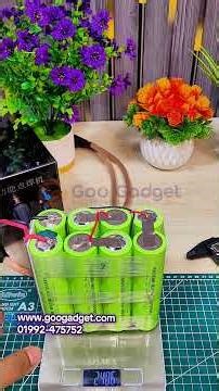 12v 15Ah lifepo4 battery pack with 24v 30a bms #lifepo4