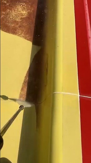 Water Slide Power Washing Is SO SATISFYING! 🛝💦