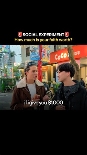 $1,000 vs Faith… Their Answer Will Shock You 😳 ‪@LilyJay‬
