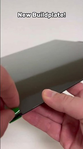 New Buildplate! #3dprinting