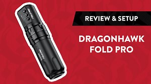 We set-up and review the Dragonhawk Fold Pro wireless tattoo machine and talk you through it's features. Available to order from Killer Ink here: https://bit.ly/dragonhawk-fold-pro-video The Fold Pro wireless pen from Dragonhawk Tattoo Supply is a highly versatile tattoo machine with an adjustable stroke length with 7 pre-set lengths between 2.4 and 4.2 mm. Coming with both a battery pack and RCA cord, this machine works both wired and wirelessly. The powerful battery has a capacity of 1500mAh, 