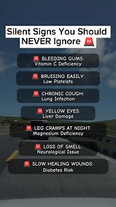 These subtle symptoms could be signs of something serious. Always listen to your body—it knows when something’s wrong. 🚑 #SilentSymptoms #HealthAlert #KnowTheSigns #WellnessMatters #PreventiveHealth #BodyWisdom #HealthTips | Psychology Unlocked