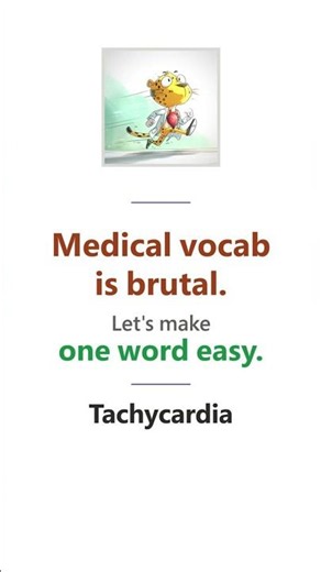 Tachycardia Meaning & Mnemonic | Medical Terminology Quiz #Shorts
