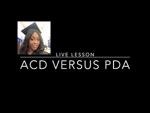 Congenital Heart Disorders: ACD vs PDA