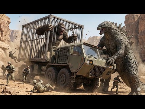 🔥 KING KONG & GODZILLA vs. SPECIAL FORCES – TITANS UNLEASHED ON LAND AND SEA