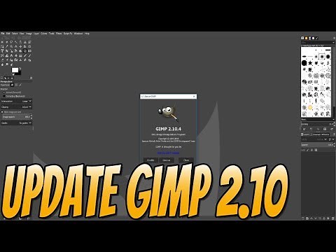 Check If You Are Running The Latest Version Of GIMP 2.10 & Update To The Latest Tutorial