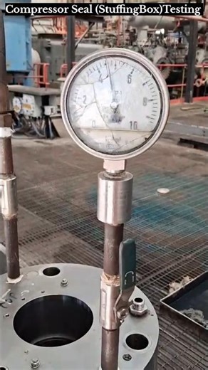 Compressor Seal (StuffingBox) Testing #compressor #seal