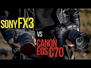 Sony FX3 vs Canon C70 | Best Camera for Video | CROP or FULL FRAME!