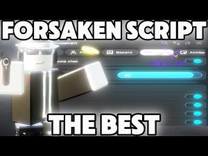 Forsaken Script No Key | Auto Win, Kill All, Esp, Auto Finish Generators, Infinite Stamina & More! 🔪
