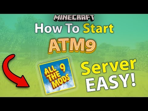 The EASIEST Way How To Make a ATM9 Modpack Server
