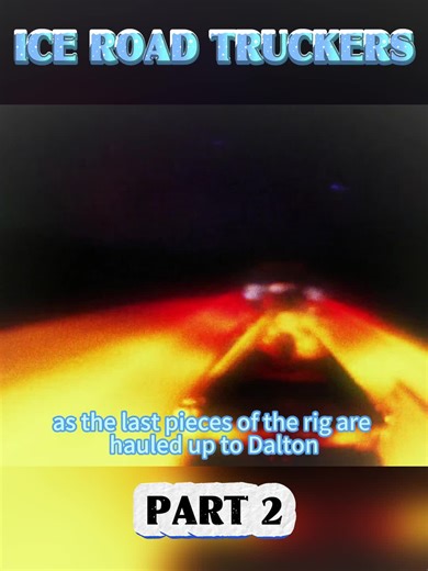 Navigating Ice Roads: A Trucker's Journey