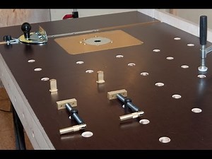 mobile multi functional workbench / router table build diy selfmade