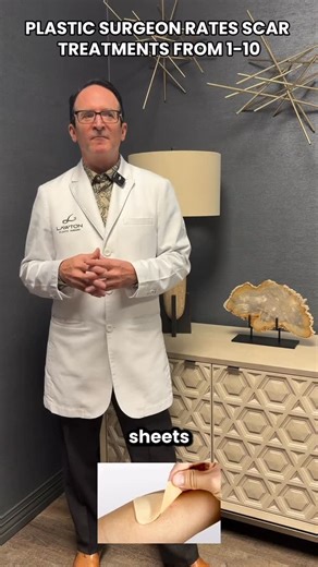 DR.LAWTON | San Antonio, Texas on Instagram: "Rating scar treatments today: The good, the bad, and the “don’t bother”. Let’s get into it! #health #scar #beautytrends #plasticsurgery #doctor #plasticsurgery"
