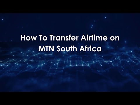 How To Transfer Airtime on MTN South Africa