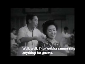 "Kanzashi"1941 English Subtitles -- Japanese Classic Movies 30s and 40s (55)