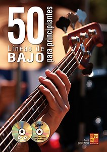 50 líneas de bajo para principiantes (BAJO, Métodos, Para los principiantes, Toni Lorenzo).