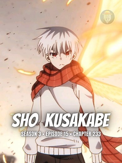 Fire Force Season 3: Sho Kusakabe's Journey Unfolds