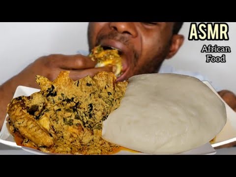 Fufu and egusi , African Food