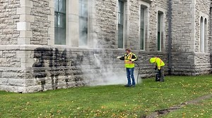 Police hate crime unit investigating graffiti at Ottawa City Hall and provincial courthouse