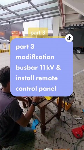 Installation of 4 Unit VCB Tamco & Remote Control Panel