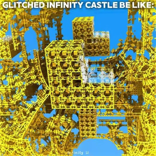 This 3D fractal looks cool until you go in deeper layers 😵‍💫♾️ #shorts #3d