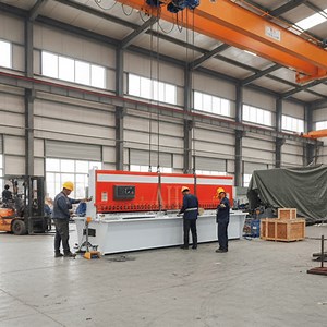 [Hot Item] Solar Panel Frame Cutting Machine Swing Beam Shearing Machine with Non-Marring Clamps