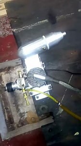 Webra Blackhead 10 cc baffle piston engine