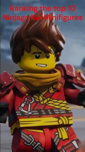 Check out the full video in the description. Ranking the Top 10 Ninjago Kai Minifigures!